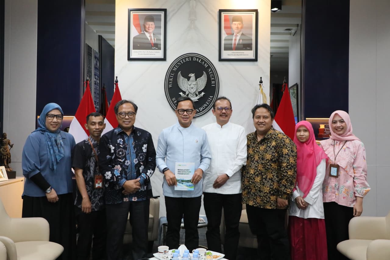 Audiensi dengan Wamendagri, PERPAMSI Dorong Hadirnya Regulasi Air Minum dan Sanitasi yang Lebih Kuat
